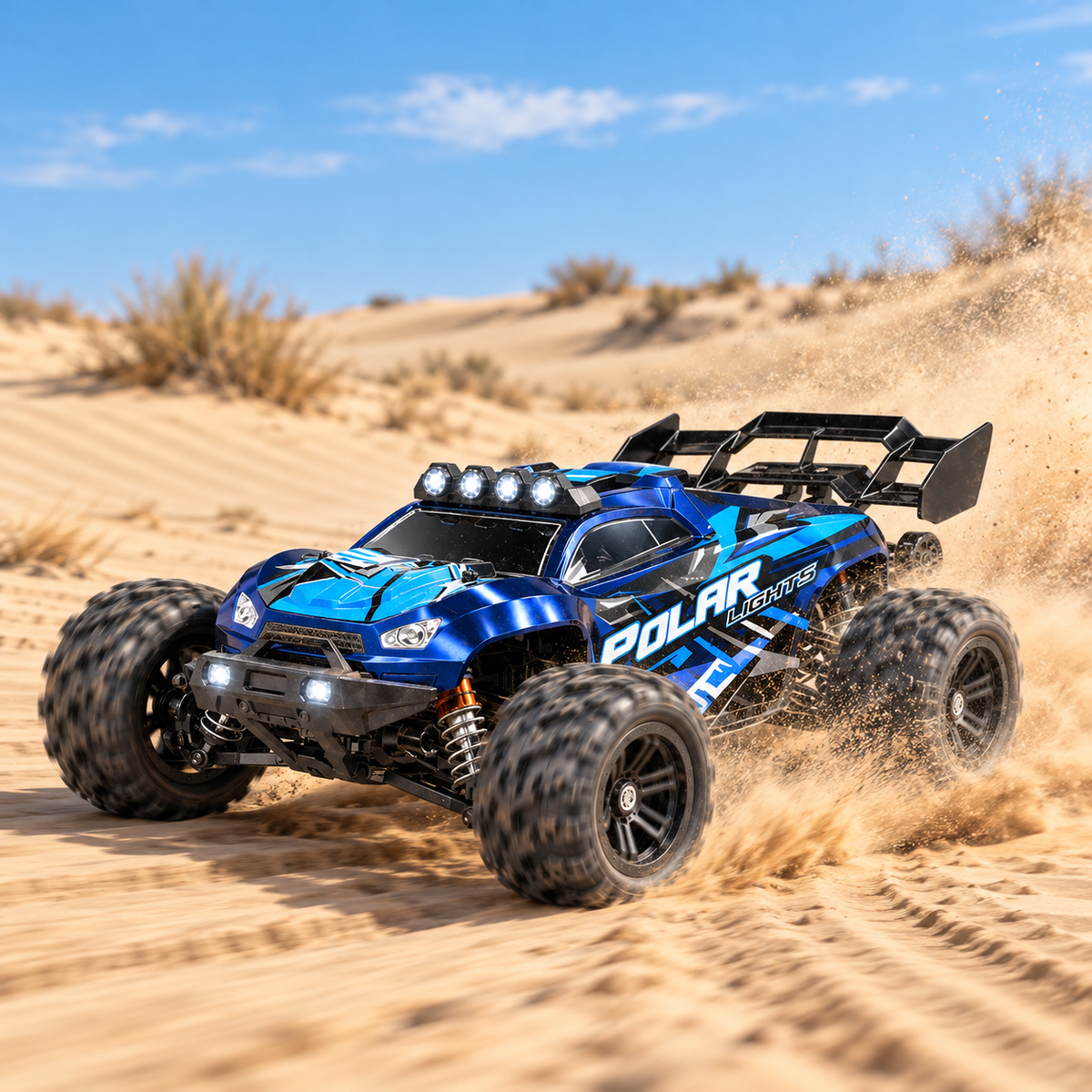 Monster truck télécommandé 4x4 1:14, 40 km/h