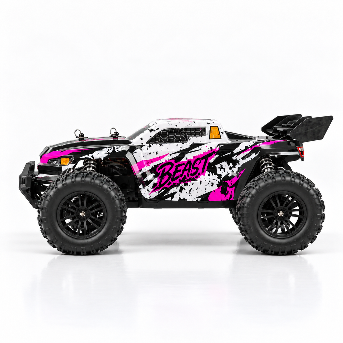 Monster truck télécommandé 4x4 brushless 1:16, 75 km/h