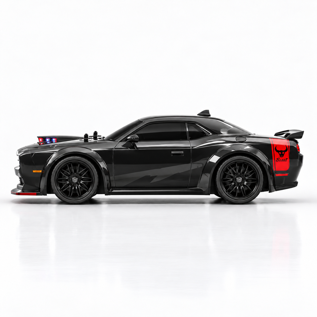 Voiture télécommandée de drift 4x4 brushless 1:16, 70 km/h
