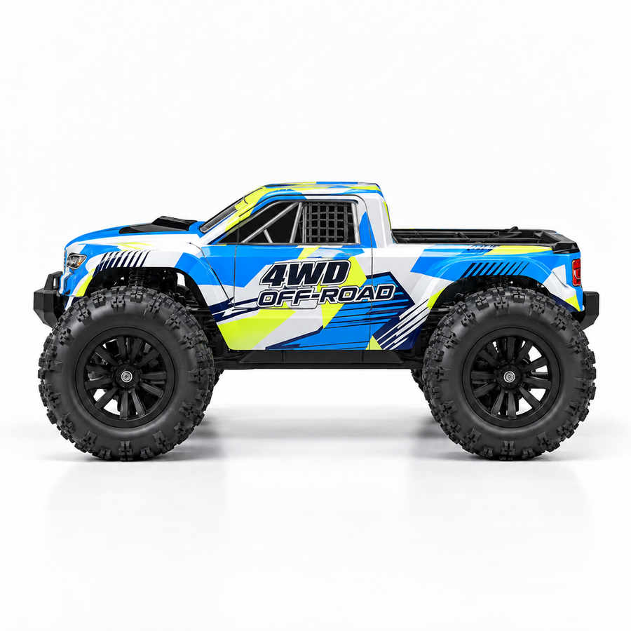 Voiture télécommandée monster truck 4x4 1:18, 30 km/h
