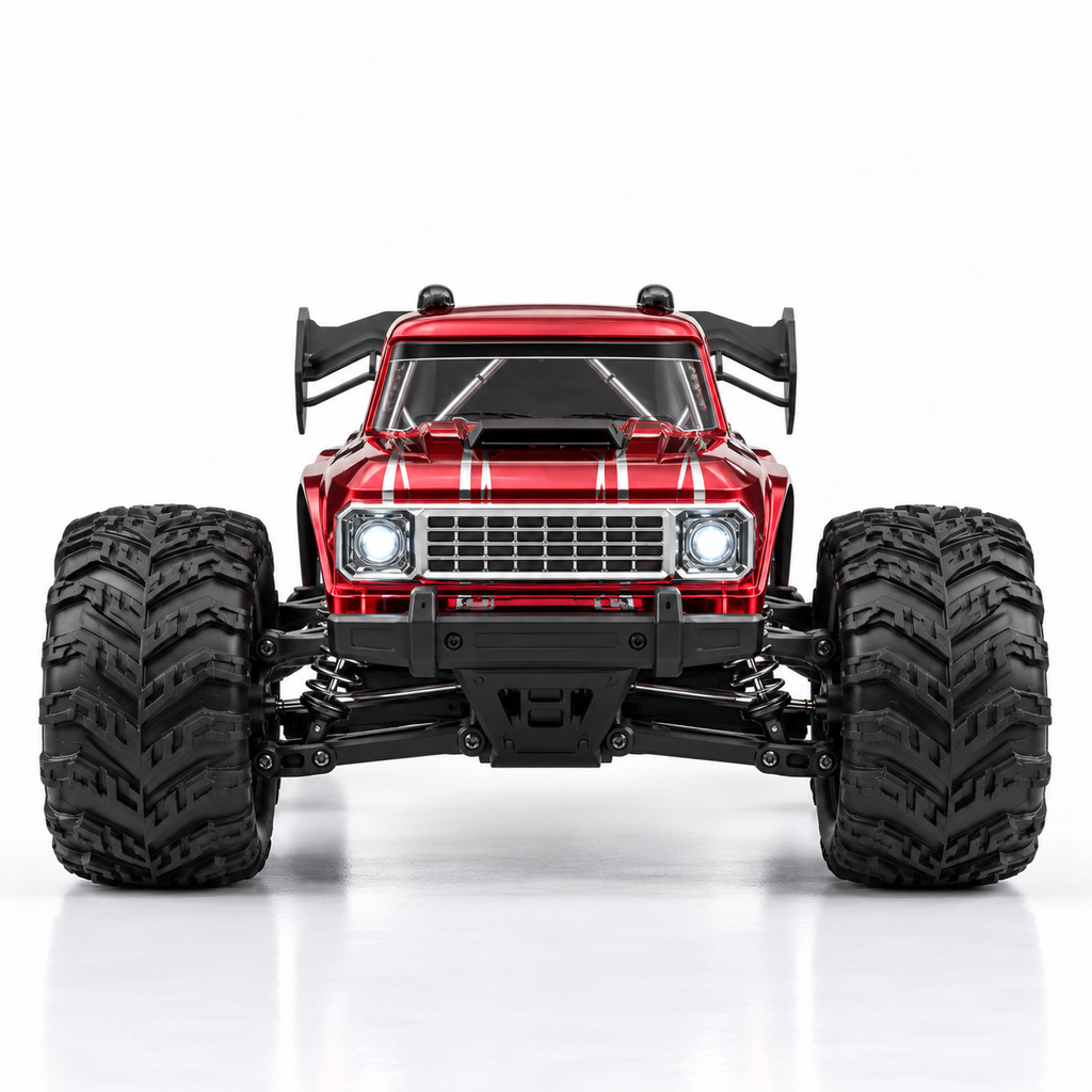 Voiture télécommandée monster truck 4x4 brushless 1:10, 65 km/h