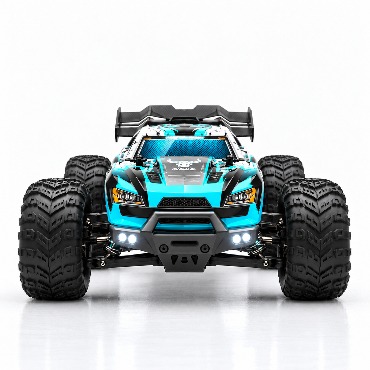 Voiture télécommandée monster truck 4x4 brushless 1:16, 80 km/h