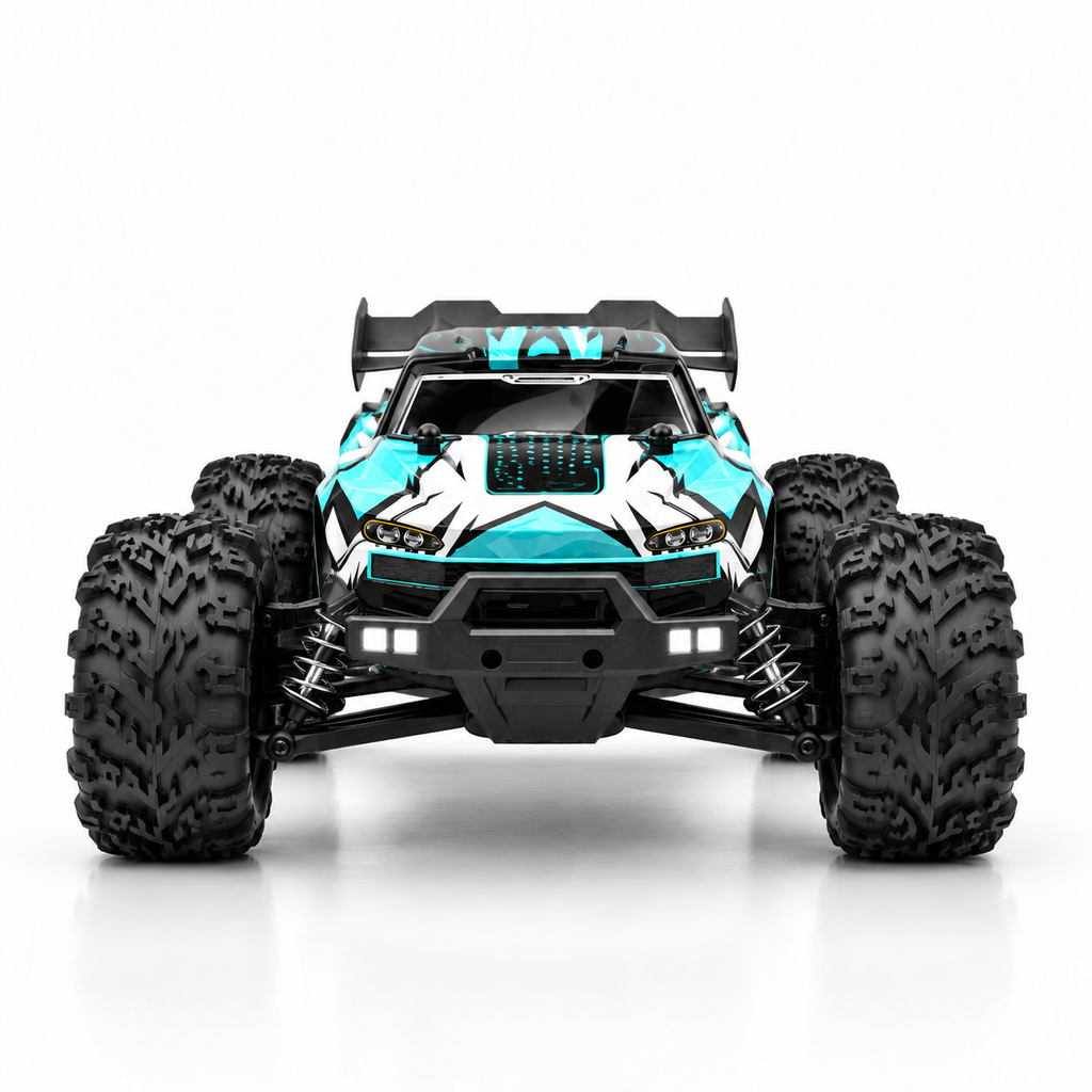 Voiture télécommandée tout-terrain 4x4 brushless 1:16, 70 km/h